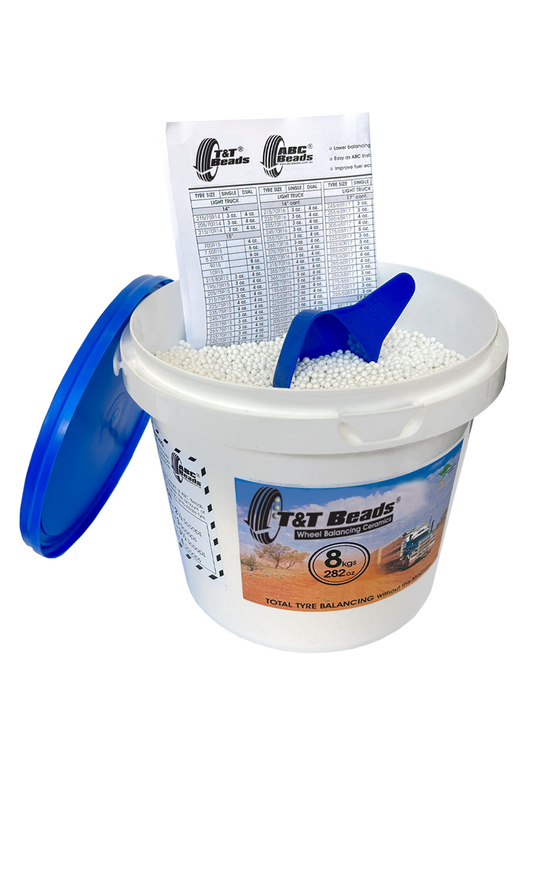 8kg (282oz) Bucket 1 | T&T Wheel & Tyre Balancing Beads